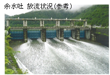 放流状況